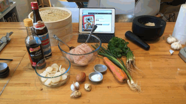 Potsticker dumplings